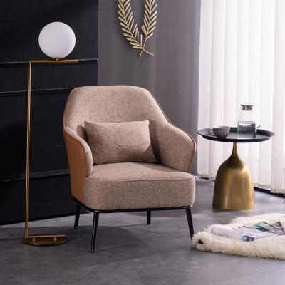 China (Other) Nordic Style Accent Sofa Chair Furniture Fabric Adjustable Luxury Modern Leisure Sofa Chair For Living Room for sale