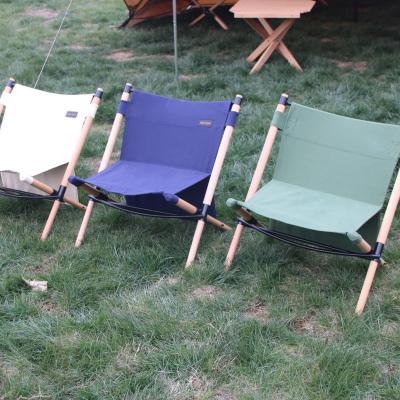 China Modern wholesale foldable wooden BBQ chair camping chair factory outdoor furniture for sale