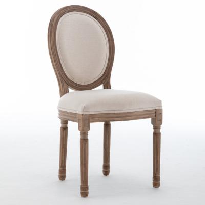 China Luxury Solid Wood High Back Wooden Louis Xv Wedding Chair French Classic Dining Room Furniture Banquet Event Party for sale