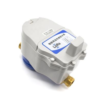 China Ultrasonic Water Measurement Sensor Transmission Best Selling Iot Flow Prepaid Digit Water Meter for sale