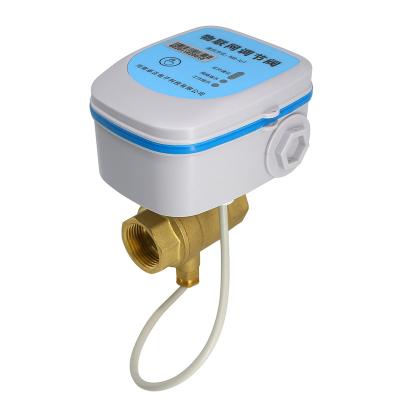 China Water Supplying Wireless LoRa / LoRaWAN Ball Valve Smart Remote Open And Close for sale