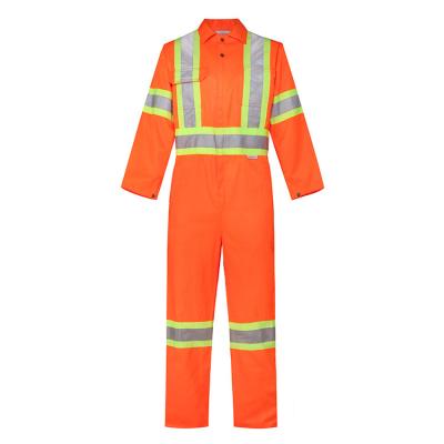 China Safety Protective Clothing Customized Coveralls Workwear Flame Retardant Reflective Workwear For Men for sale