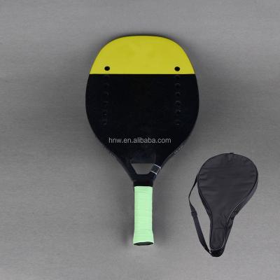 China Soft Carbon Fiber EVA Face Full Carbon Beach Tennis Paddle Racket for sale