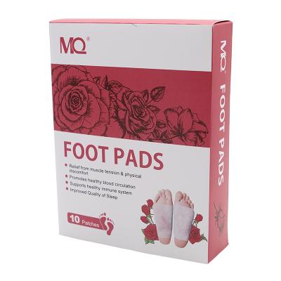 China High Quality Personal Care Rose 100% Effective Detox Slimming Foot Patch Plasters Remove Harmful Toxins for sale