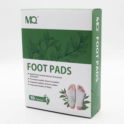 China Factory Wholesale Toxin Repellent Ginger Lavender Foot Patch Rose Detox Foot Pads Green Tea For Your Health for sale