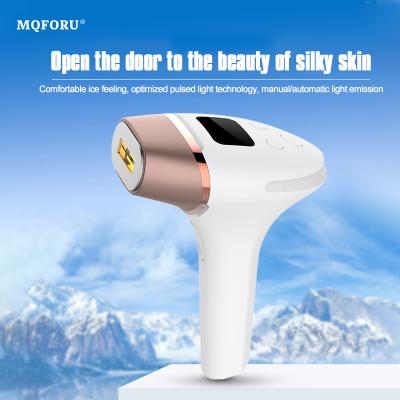 China MQFORU hair removal home use diode laser machine for all different skin color painless, safe and fast. for sale