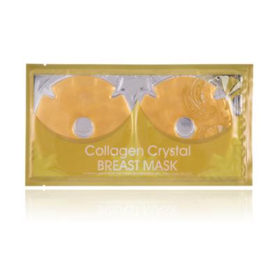 China China Factory Wholesale Gold Collagen Crystal Breast Mask Breast Care for sale