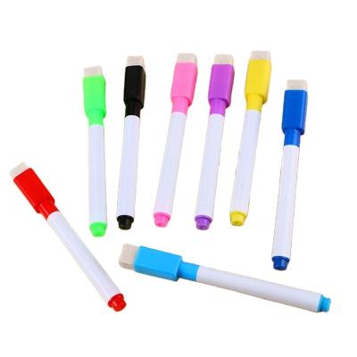 China School Colorful Black Classroom Supplies Magnetic Pen Markers Dry Eraser Pages 11cm Kids Whiteboard Drawing Pen for sale