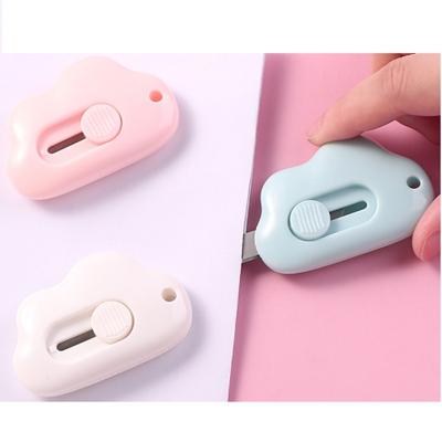 China Mini Letter Opener Novelty Student Cloud Knife Office Stationery Box Opener Cutting Kawaii Cute Serving Paper School Supplies for sale