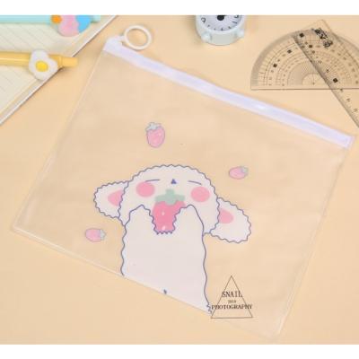 China Schools & Transparent Offices Kawaii Pencil Case PVC Gift Estuches School Pencilcase Pencil Case Pencil Bag School Supplies Stationery for sale