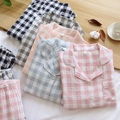 China New Fashion Breathable Family Matching Formal Adults Sleepwear Set Post Cotton Bridal Nightgown Large Size for sale