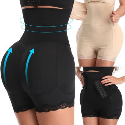 China Antibacterial Women Slimming Underwear Body Shapewear Tummy Control Panties Tummy Control Butt Lifter Lace Up Corset Boy Shaper Shorts for sale