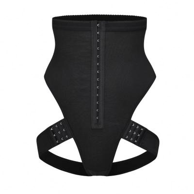 China Antibacterial High Waist Hip Lifting Slimming Pants With Detachable Big Waist Trainer Sauna Gaiters Shpaer for sale