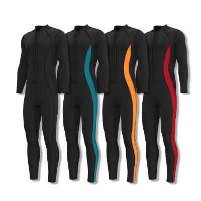 China Wholesale Logo Long Sleeve Back Zipper 3mm Custom Antibacterial Neoprene Men's Diving Surfing Wetsuit Wetsuits for sale