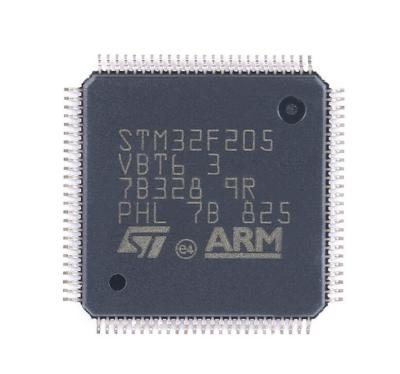 China New original STANDARD chip of STM32F205VBT6 32F205VBT6 LQFP-100 Scm for sale