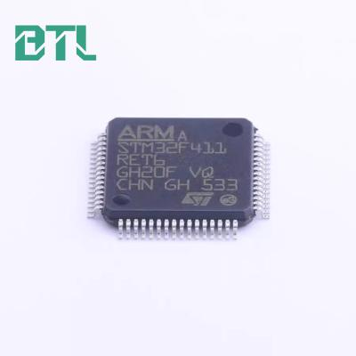 China STM32F411RET6 411RET6 LQFP-64 STANDARD new original microcontroller single chip microcomputer spot inventory for sale