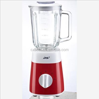 China Hotel Jar Stand Glass Blender with Juice Mix and Ice Crush LB6001B 500W Blender Blender for sale