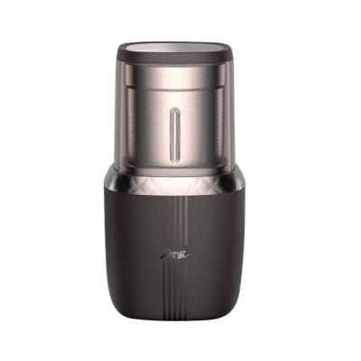 China Safe Lid Protect Portable Coffee Grinder OEM Mini Electric Stainless Steel Instant Design 150W Machine Grinder LB1002A for sale