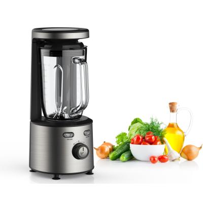 China Hotel 600W CE CB Certificate Vacuum Mixing Commercial Blender to Glass Jar 1.6L/Juice Ice Crush Blender Blender for sale