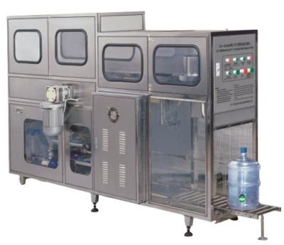 China Food Automatic 3&5 Gallon Water Bottle Washing Filling And Sealing Machine 200BPH Bottling Line for sale