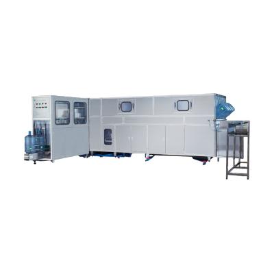 China Food Automatic 3&5 Gallon Water Bottle Washing Filling And Sealing Machine 600BPH Bottling Line for sale