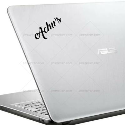 China Luxury custom laptop stickers, personalized printing decal sticker for laptop, 3D sticker logo for laptop cover decoration for sale