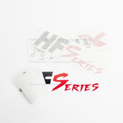 China Windshield Stickers Vinyl Printed Decal Transfer Logo, Transferable Decal Transfer Label, Custom Vinyl Brand Transfer Stickers for sale