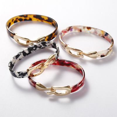 China New Arrived Simple Casual/Sporty Fashion Women Hair Accessories Temperament Personality Acetate Women Bracelet for sale