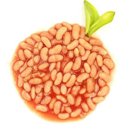 China Canned Kidney Beans White Baked Beans in Tomato Sauce for sale