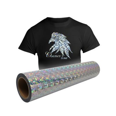 China Apparel Wholesale Heat Transfer Vinyl Roll Metallic Foil Iron On Sticker For Shirt Print for sale