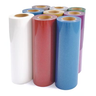 China Wholesale textile iron on htv vinyl rolls glitter heat transfer vinyl for clothing for sale