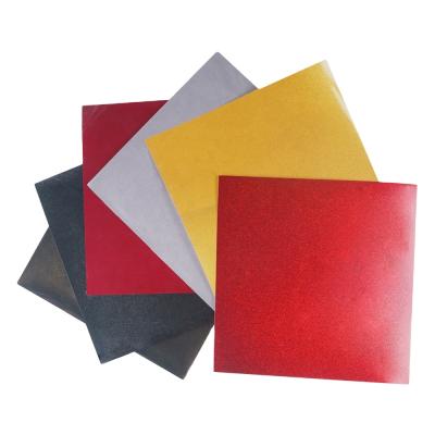 China Wholesale Anticurl Shinny Glitter Card Paper Sparkle Craft Vinyl Sheets for sale