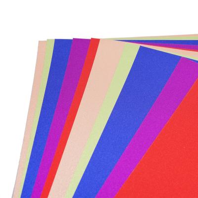 China Wholesale Antirust Kids Craft Colorful Shimmer Card Thick Heavy Construction Paper for sale