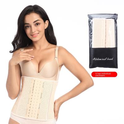 China Viable Latex Slimming Colombian Adjustable Stomach Buckle Adjustable Waist Trainer Bone Corset Belt Control Steel Shapewear Women 9 for sale