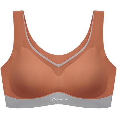 China QUICK DRY Women Beauty Back Colorful Edged Anti-skid Sports Bra for sale