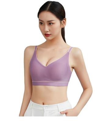 China Colorful Women's Seamless Wireless Sports Bra Yoga Adjustable Comfortable Soft QUICK DRY for sale