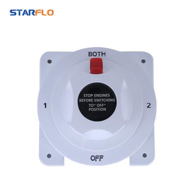 China STARFLO 12V 24V 32V 140*140*85 mm Isolator Switch Continuous Duty Marine Battery Switch for sale