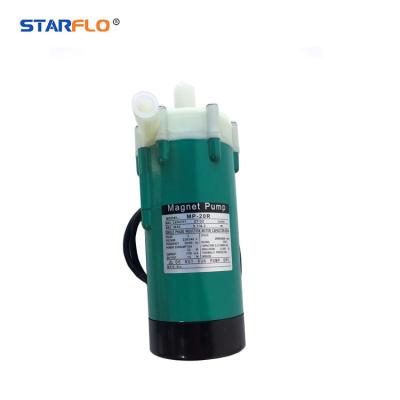 China Food and Beverage Industry Plastic Acid Centrifuge Pump 220V Micro Chemical Magnetic Acid STARFLO 27-32LPM MP-20R for sale