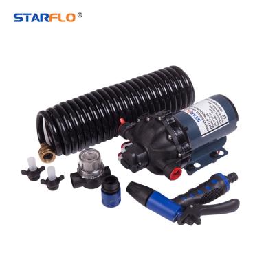 China STARFLO FL-35S 12V 70PSI 20LPM Utilities Industrial Fresh Water Wash Down Kits System Deck Washdown Pump For Boat for sale