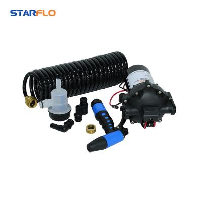 China Industrial Utilities STARFLO 70PSI 20LPM High Flow Wash Down Pump Kits High Pressure Water Pump For Car Wash for sale