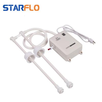 China Compact Size For Easy Stand Plastic Wholesale Cold And Hot Water Plus 115V/220V AC Bottle Water Dispenser Pump System BW2020A for sale