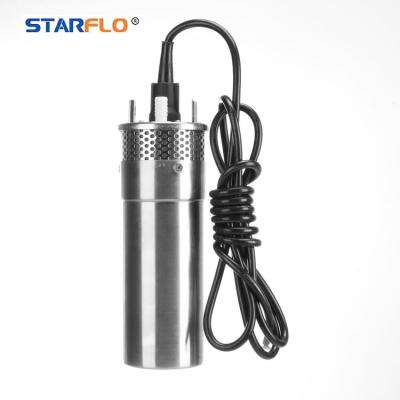 China 136W 720LPH small sumersible agriculture fish pond irrigation dc solar water pump 12v for wells for sale