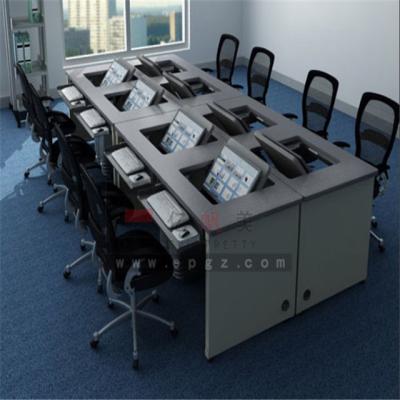 China Modern Computer School Office Furniture Wooden Smart Computer Table for sale