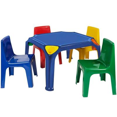 China Kindergarten Modern Child Table Chair Childcare Furniture Kids Desk And Chair Plastic Nursery And Furniture Kg for sale