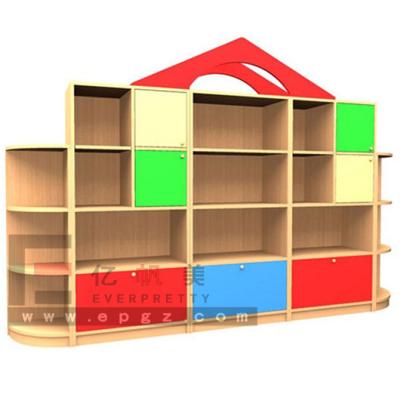 China Modern Children Furniture Kids Book Rack Modular Storage Cabinet for sale