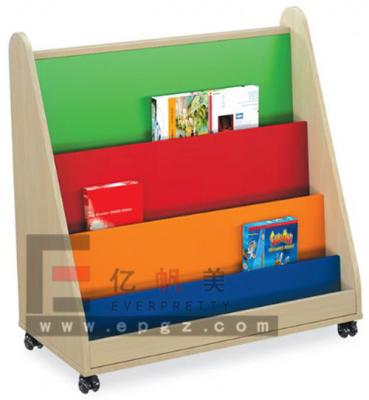 China Modern Nursery Furniture Kids Bookshelf Kindergarten School Shelf for sale