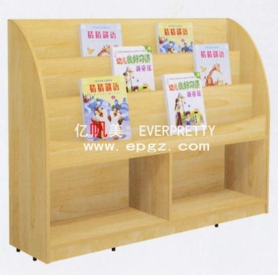 China Modern High Quality Wooden Book Storage Cabinet Shelf Cabinet For Kindergarten Furniture for sale