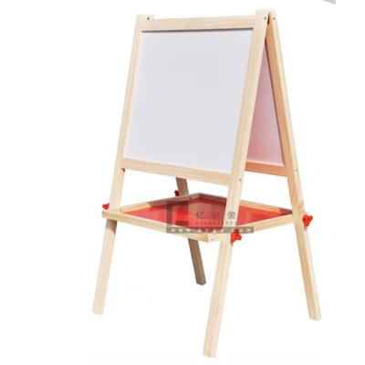 China Furniture Modern High Quality Kindergarten Nursery Easel Stand and Wooden Writing Board for sale