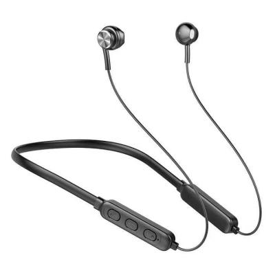 China Factory Wholesale Sports Neckband Portable Sports Headset Wireless Headphones BT5.0 High Hanging Wireless Sound Headset Mini Magnetic Earbuds for sale