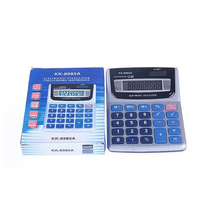 China Source 8 KK8985A General Purpose General Purpose Digit Power Battery Calculator Desktop Calculator Solar Cheap Calculator for sale